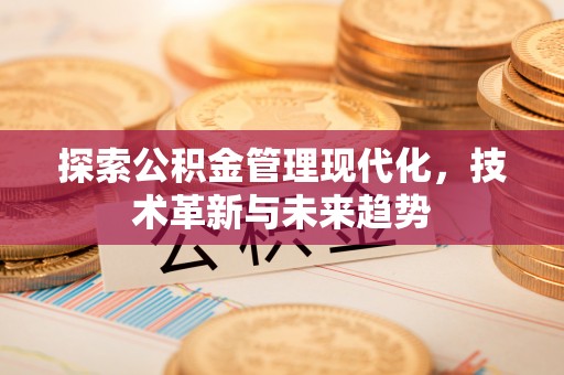 淄川探索公积金管理现代化，技术革新与未来趋势